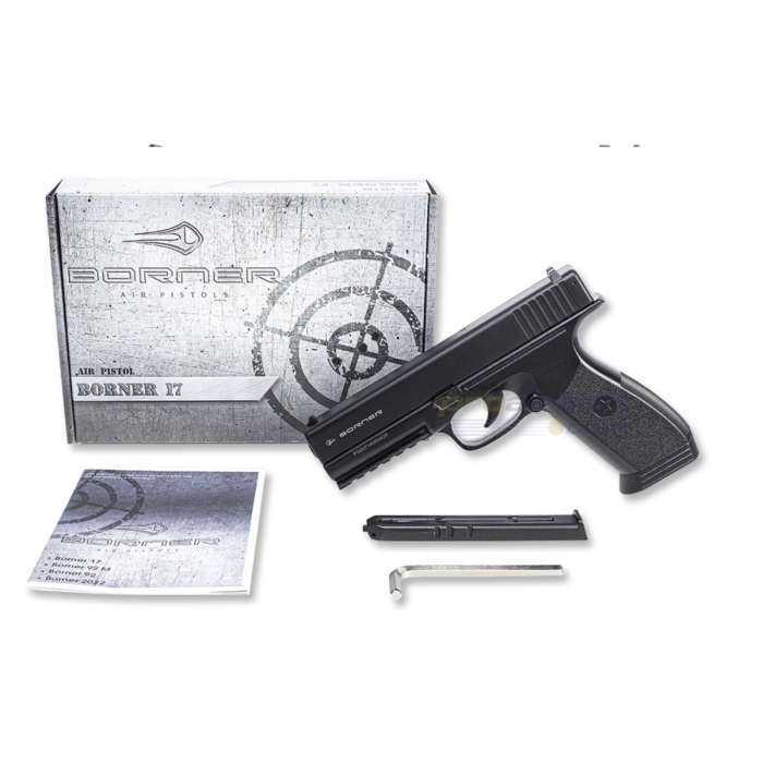 Borner 17 CO2 Pistol Kit 2