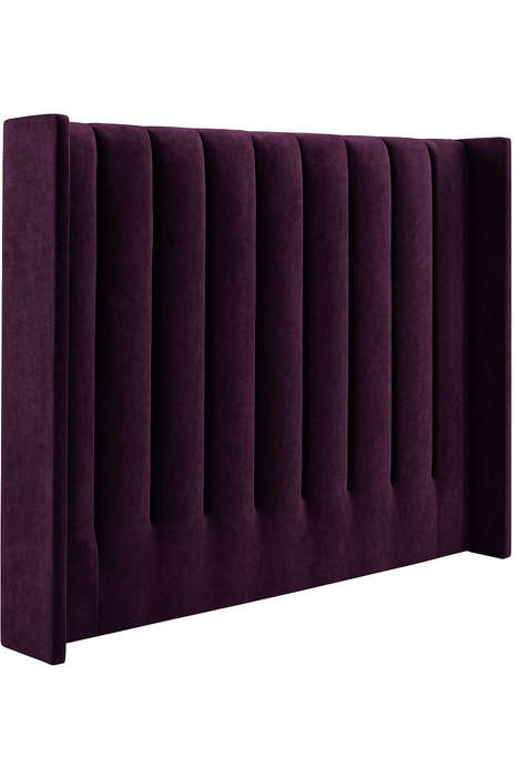 Lumi Gold Velvet Tufted Headboard - Double/Queen