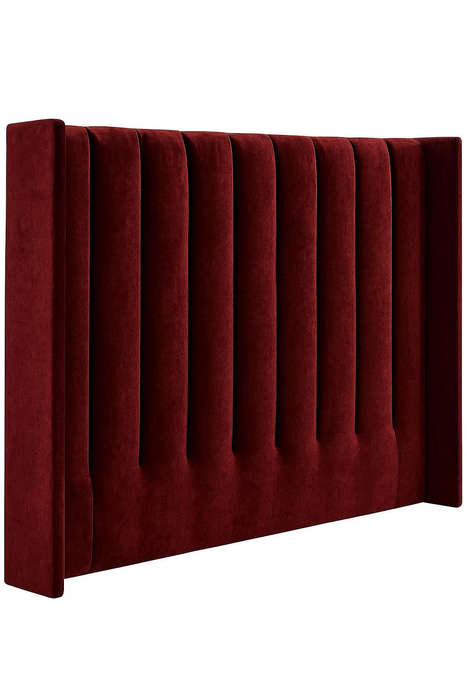 Lumi Gold Velvet Tufted Headboard - Double/Queen
