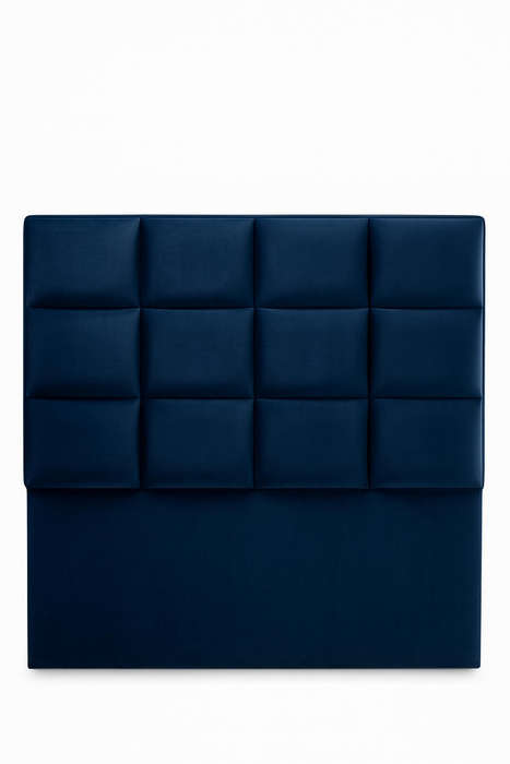 Lumi Gold Velvet Tufted Headboard - Double/Queen