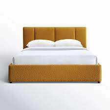 Upholstered Queen Headboard and Base