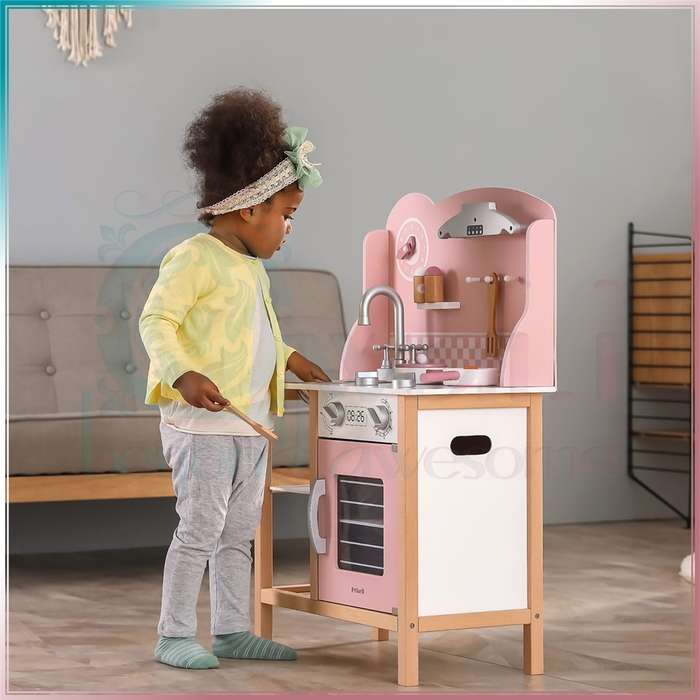 PolarB Pink Kitchen with Accessories [44046]