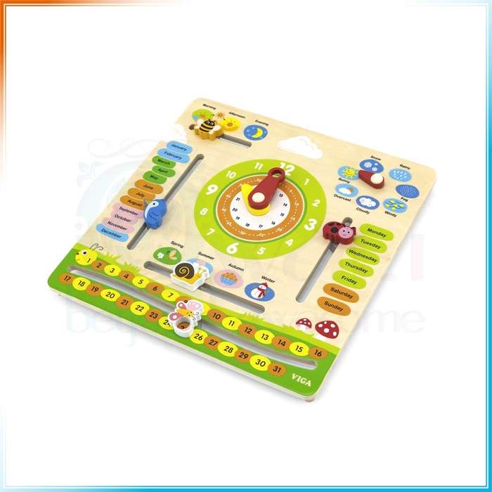 VIGA Calendar & Clock [44538]