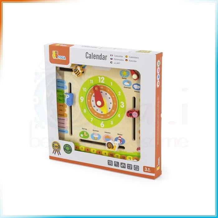 VIGA Calendar & Clock [44538]