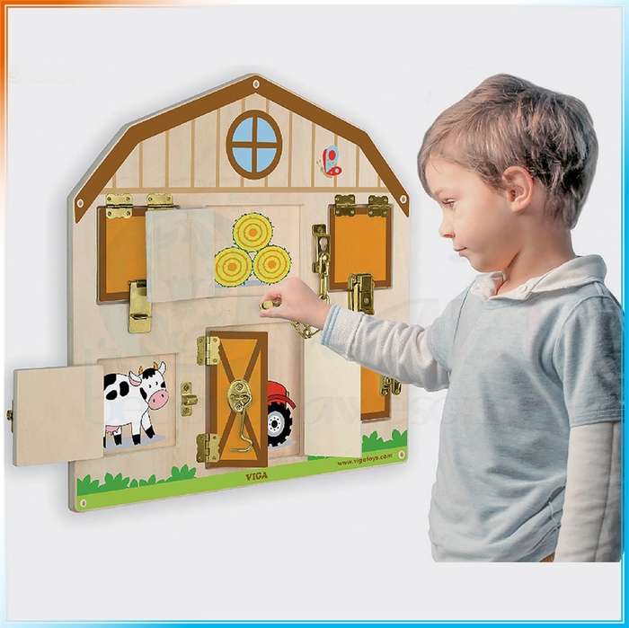 VIGA Wall-Mount - Farm Playset [51627]