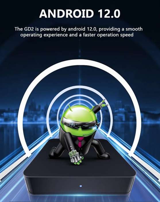 GD2 4K Google certified android TV box
