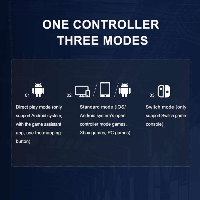Game controller wireless gaming controller for iPhone Android PC switch