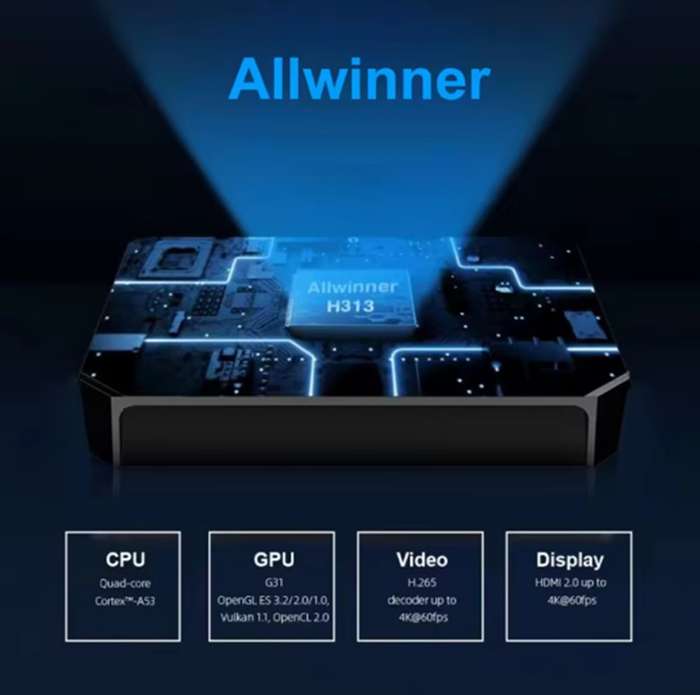 8K Android Tv box android 13 16GB storage with 2GB ram