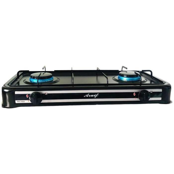 Efficient 2 burner gas stove