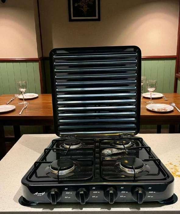 ARUIF manual ignition 4 burner gas stove