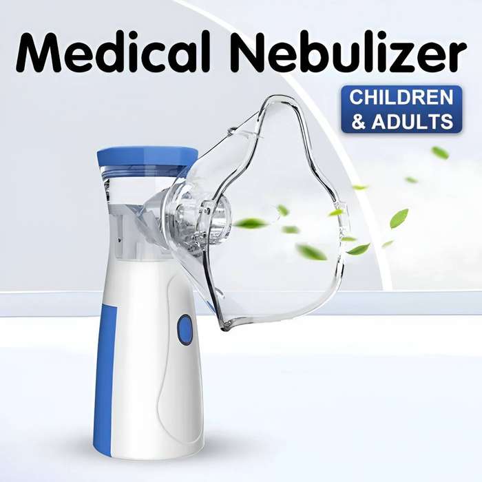 Rechargeable effective respiratory solution nebulizer