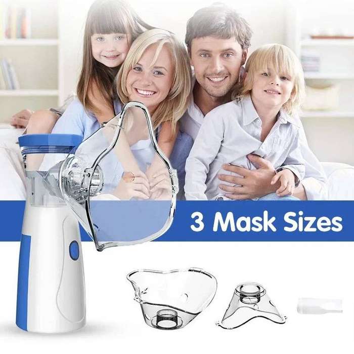 Rechargeable effective respiratory solution nebulizer