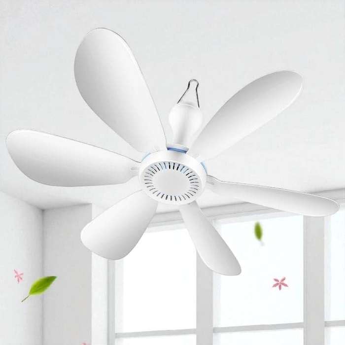Portable 5 blades mini hanging fan ceiling fan