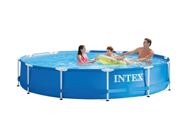 Intex Metal Frame Pool Set (with 220-240V Filter Pump)