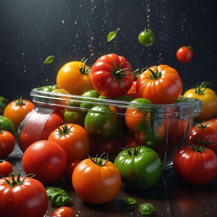 GOURMET HEIRLOOM TOMATO MIX x 25 organic seeds