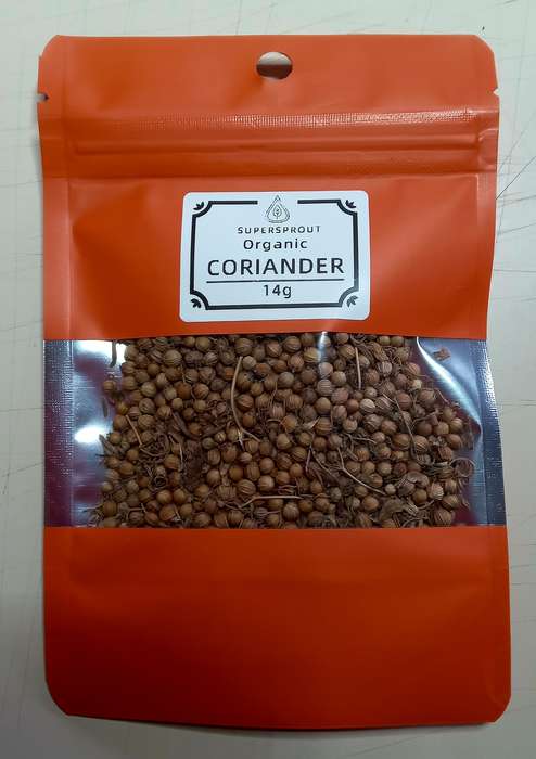 CORIANDER x 14g organic spice