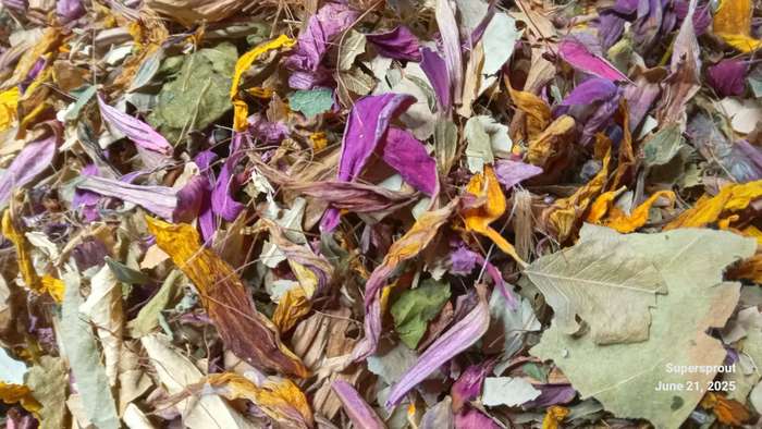 HERBAL TEA ROOT & LEAF CUT x 100g leaf tea