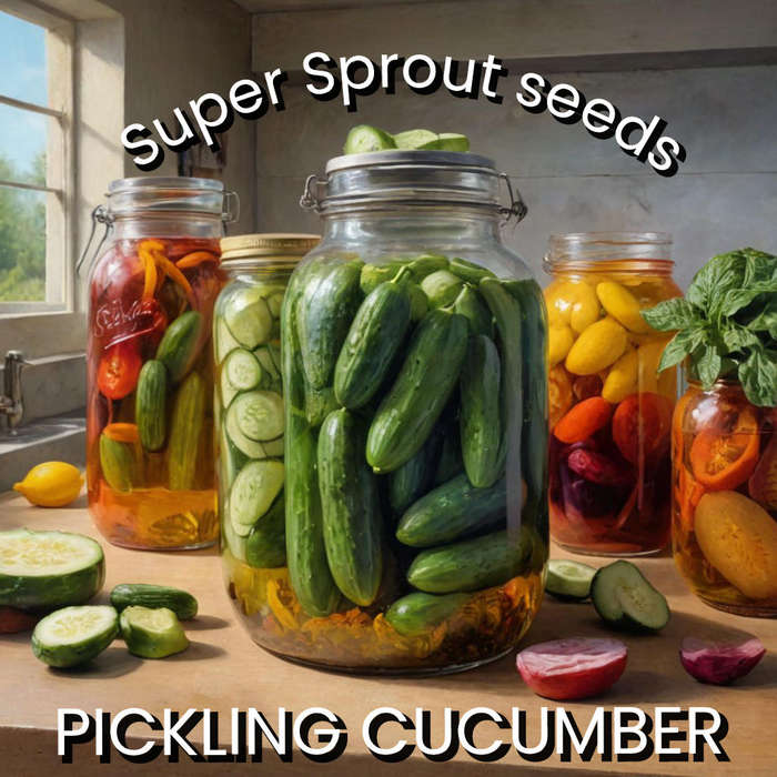 PICKLE CUCUMBER x 6 seeds