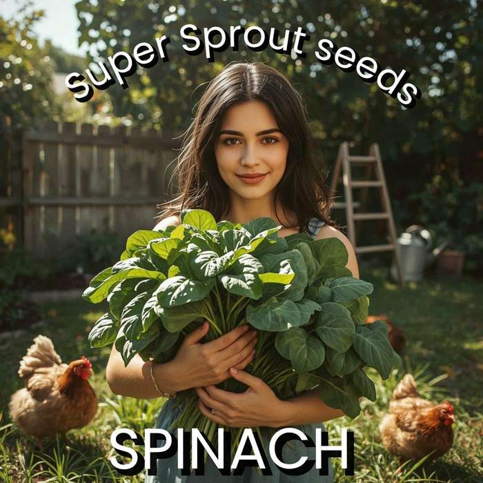 SPINACH & SWISS CHARD x 50+ seeds