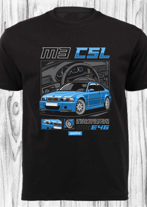 CAR SHIRT_BMW M3 CSL