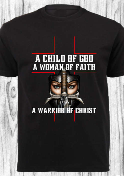 CHRISTIAN SHIRT_WOMAN OF FAITH