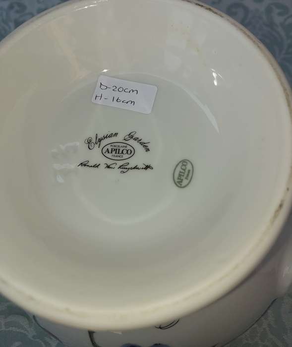 A VINTAGE  NOS ELYSIAN GARDEN APILCO SOUP TUREEN WITH LID
