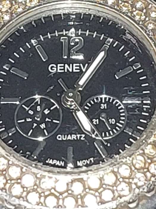 TWO USED LADY'S GENEVE QUARTZ WRISTWATCHES