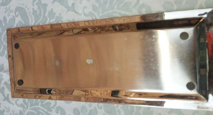 AN ART DECOR RECTANGULAR SERVING TRAY