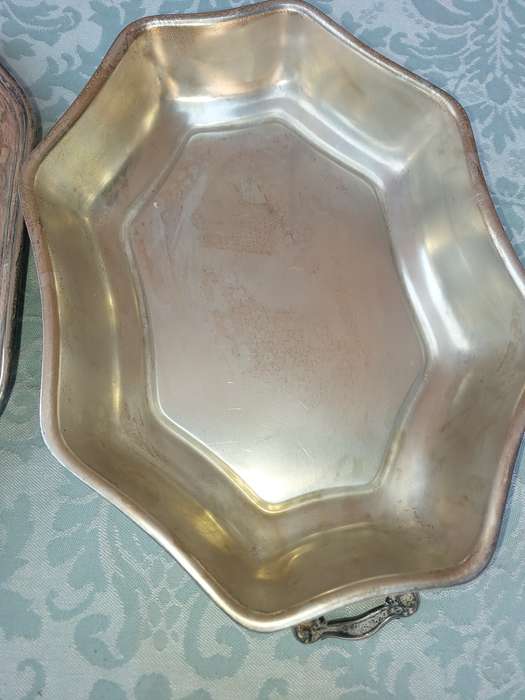 TWO ANTIQUE TUREENS SOLD AS IS