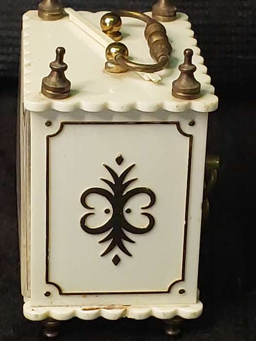 TWO VINTAGE BEDSIDE ALARM CLOCKS