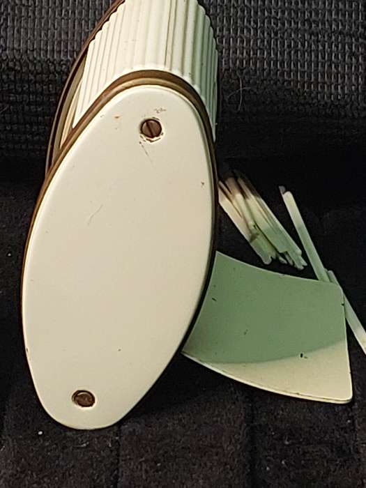 TWO VINTAGE BEDSIDE ALARM CLOCKS