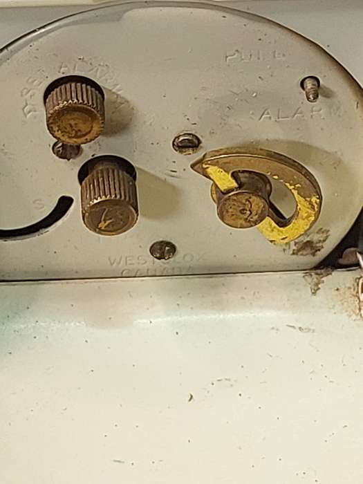 TWO VINTAGE BEDSIDE ALARM CLOCKS