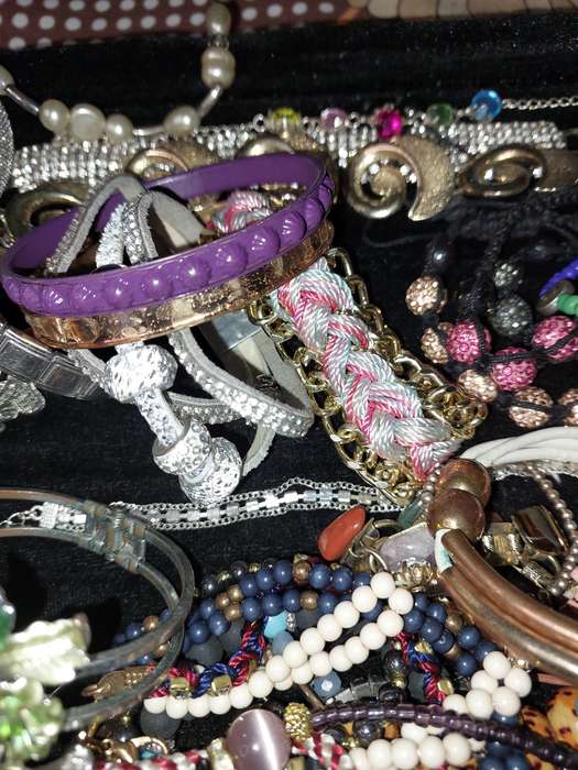 A BULK JOBLOT COSTUME BRACELETS AND BANGLES