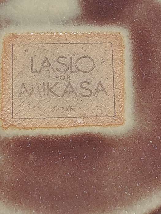A VINTAGE LASLO FOR MICASA JAPAN CUP AND SAUCER SOLD AS IS