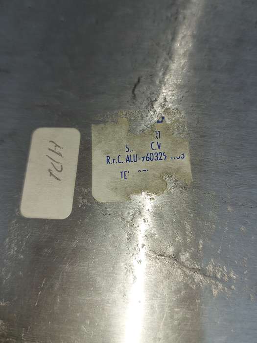 AN ART DECOR RECTANGULAR MEXICAN ALLOY SERVING PLATTER