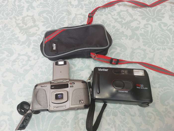 TWO VNTAGE CAMERAS