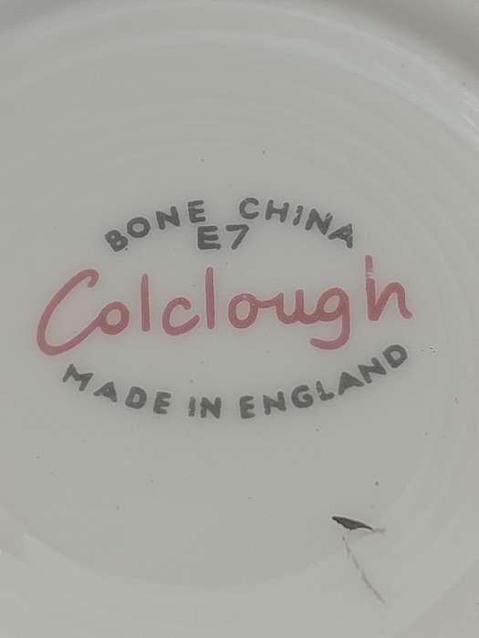 A VINTAGE BONE CHINA AI COLCLOUGH MADE IN ENLAND