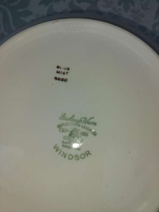 A COLLECTION OF RARE BURLEIGH WARE CROCKERY