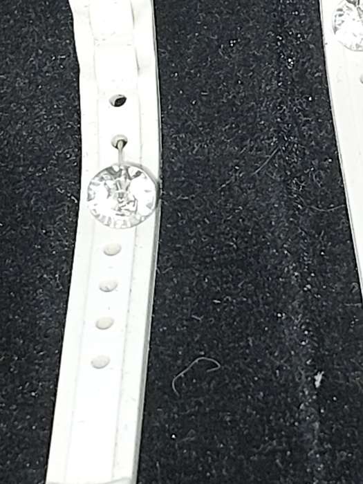TWO WHITE LADYS ICE WATCHES NEED NEW BATTERIES SOLD AS IS NOT TESTED