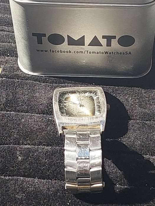 A USED TAMATO WRIST WATCH STAINLESS STEEL SOLD AS IS NOT TESTED
