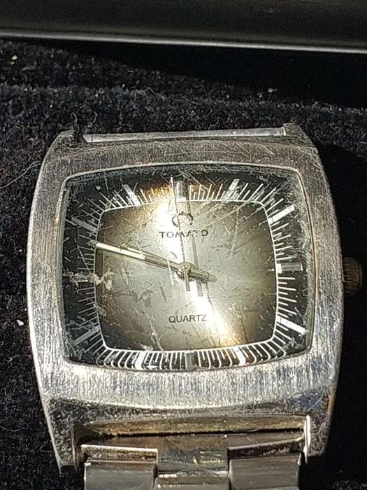 A USED TAMATO WRIST WATCH STAINLESS STEEL SOLD AS IS NOT TESTED