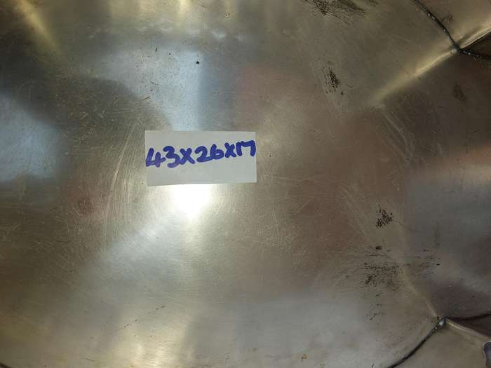 A VINTAGE EMBOSSED FOOTE PLANTER SILVER PLATED MADE IN INDIA SOLD AS IS