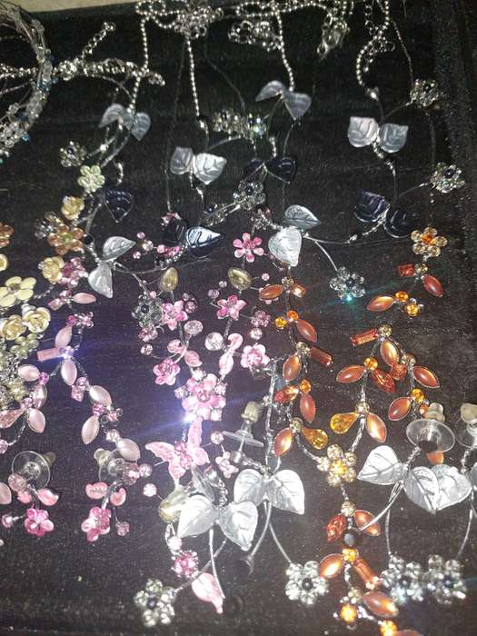 AJOBLOT FANCY COSTUME NECKLACE SETS SOLD AS IS