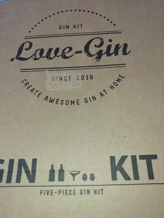 A COMPLETE GIN MAKING KIT SOLD AS IS