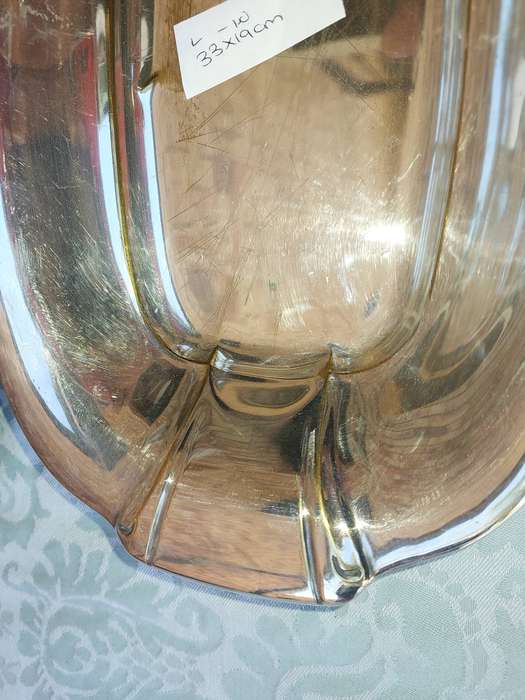 3 ART DECOR SERVING TRAYS SOLD AS IS