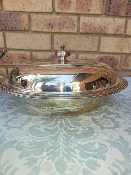 TWO VINTAGE TUREENS SOLD AS IS
