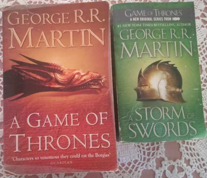 Storm of Swords & A Game of Thrones George R R Martin