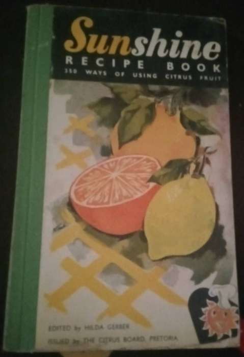Sunshine Recipe Book Hilda Gerber