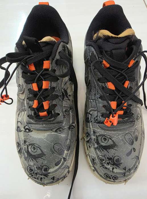 Nike Air Force 1 Experimental Halloween - Very Rare Highly Collectable ( Glow In the Dark)