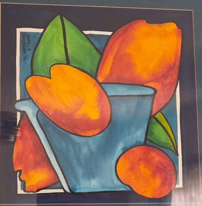 Neville Hickman Painting - Well known South African Artist